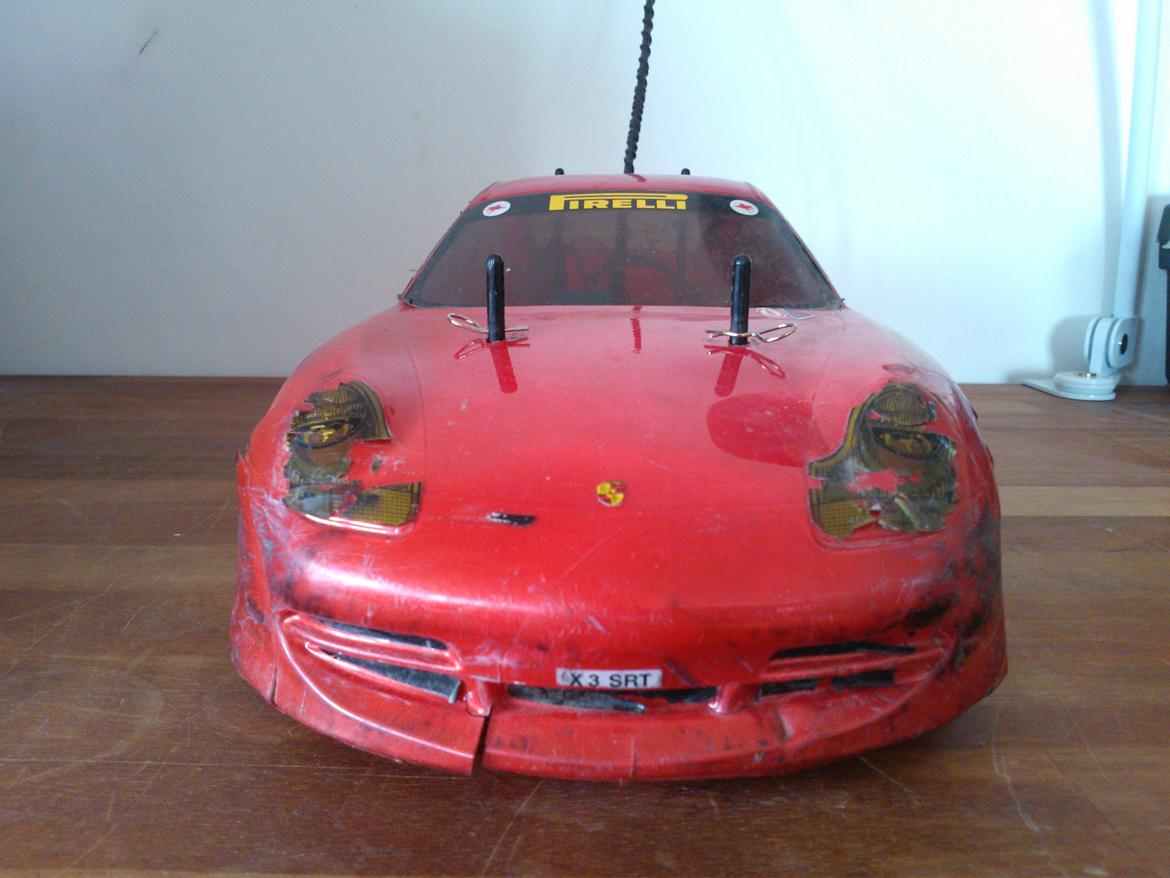 Bil Tamiya Porsche 911 GT3R Cup "VIP" - TL-01 billede 2