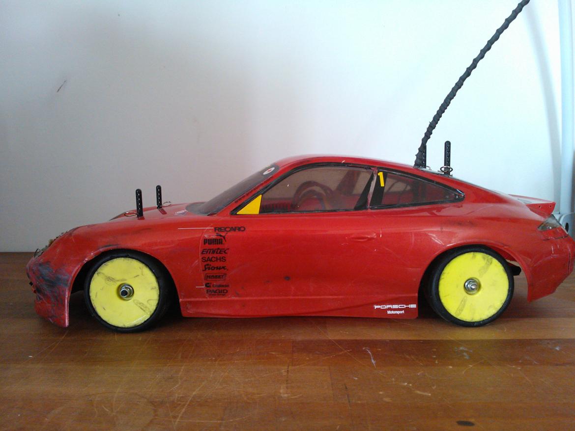 Bil Tamiya Porsche 911 GT3R Cup "VIP" - TL-01 billede 3