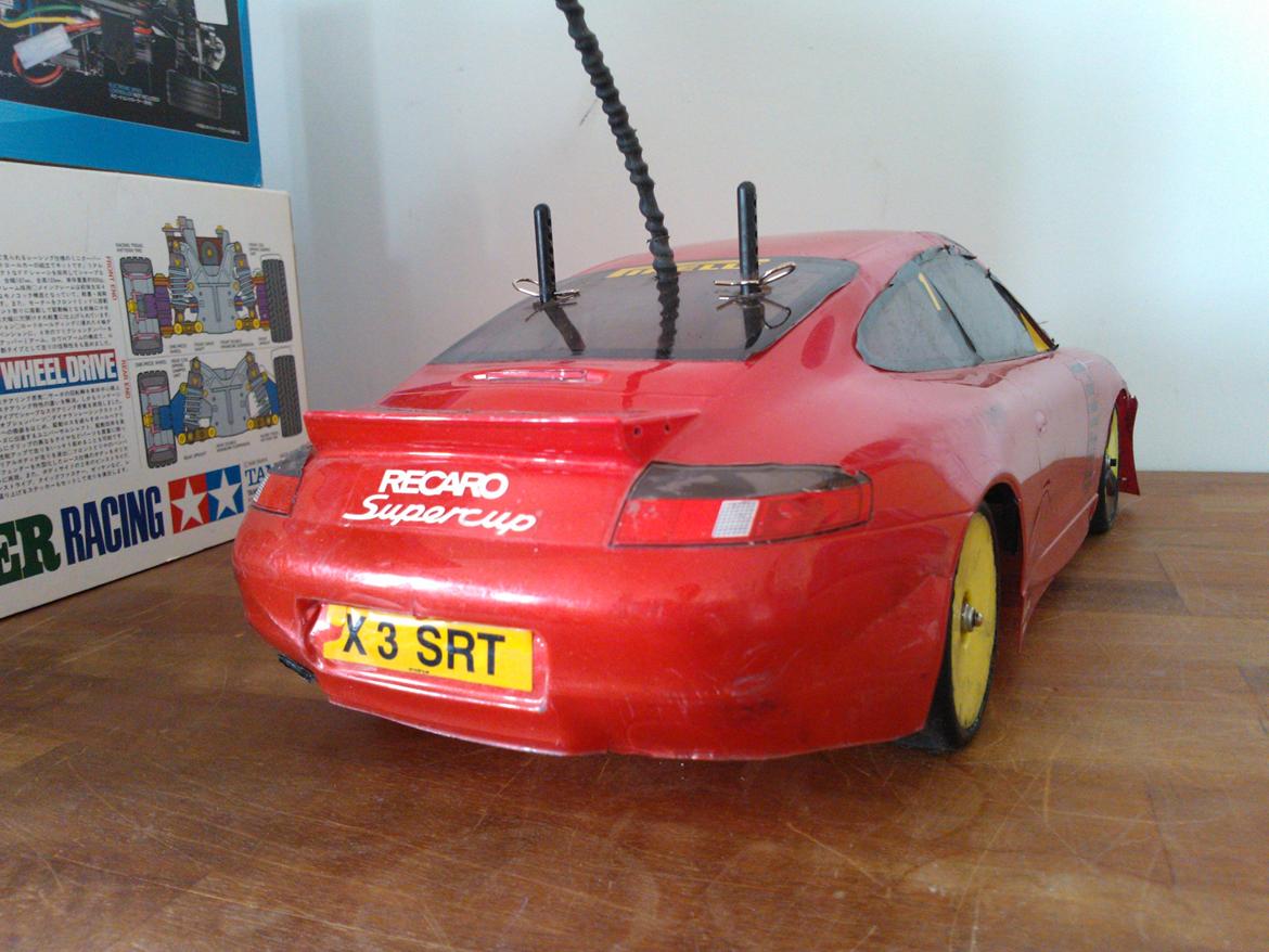 Bil Tamiya Porsche 911 GT3R Cup "VIP" - TL-01 billede 4