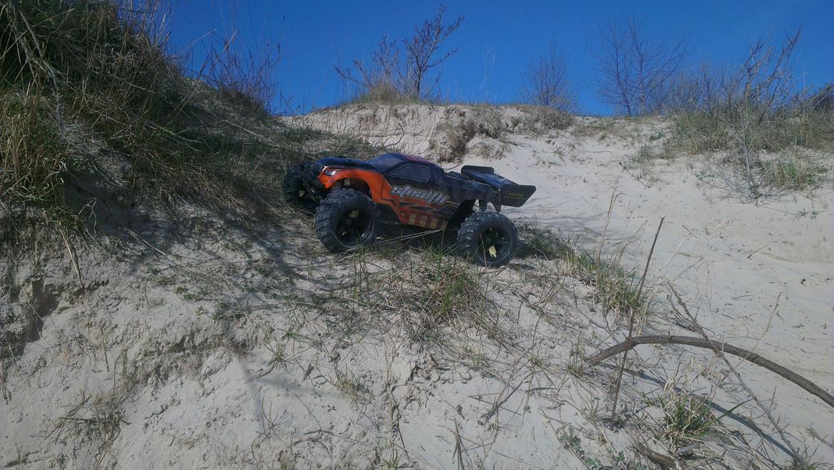 Bil Stealth X09 Truggy Brushless 2.4GHz (SOLGT) billede 3