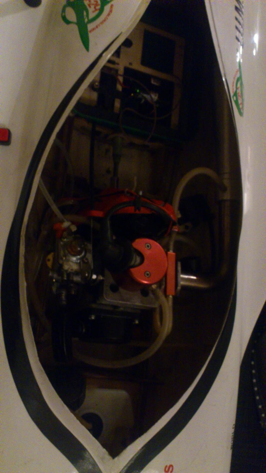 Båd Dragon V24/V77 GP1300 Offshore - Da jeg fik den hjem billede 1