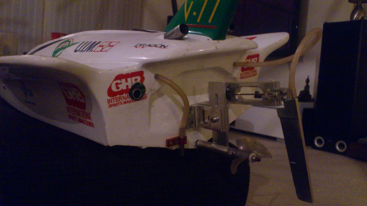 Båd Dragon V24/V77 GP1300 Offshore - Da jeg fik den hjem billede 2