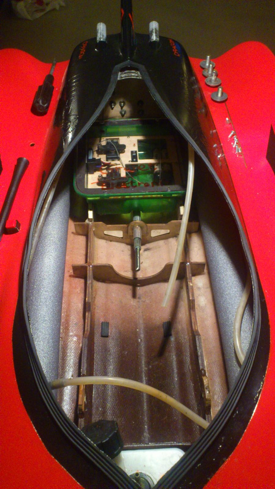 Båd Dragon V24/V77 GP1300 Offshore - Samling af båden ;) billede 14