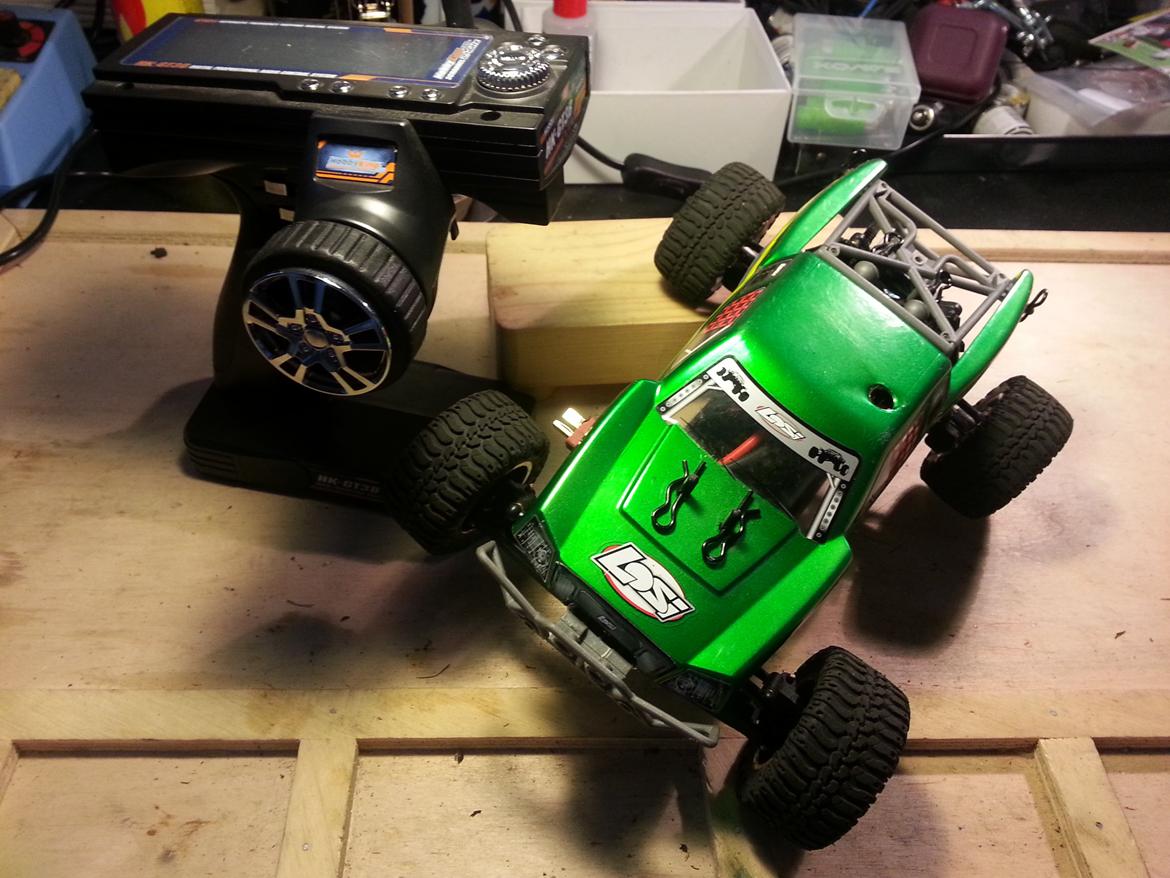 Truck Losi Mini Desert Truck - HK GT3B 10 model hukommelse sender samt Losi Mini Desert Truck billede 1