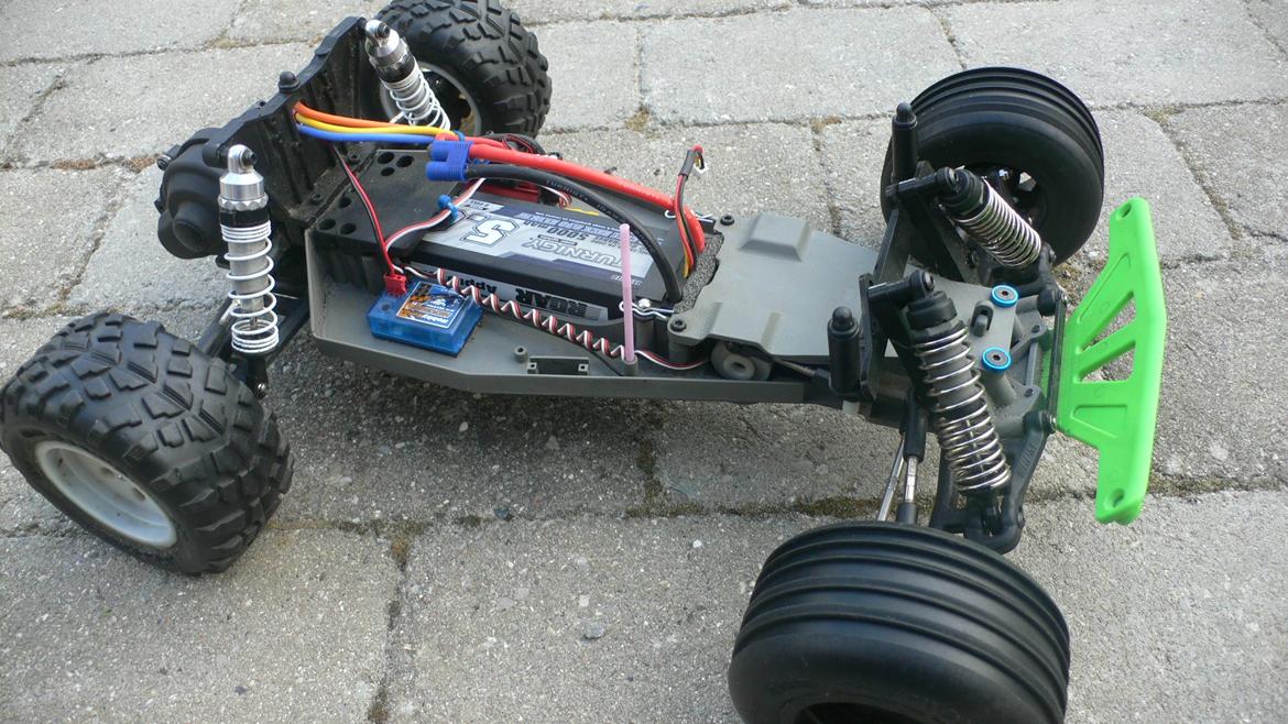 Truck Traxxas Rustler VXL Upgradet billede 3