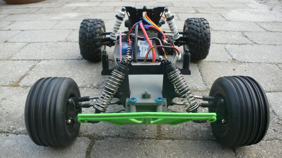 Truck Traxxas Rustler VXL Upgradet billede 4