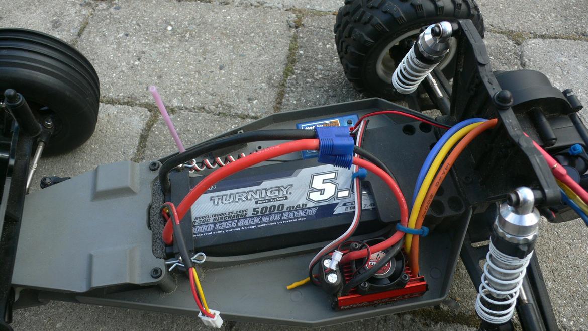 Truck Traxxas Rustler VXL Upgradet billede 5