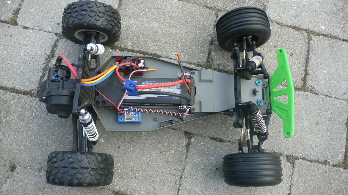 Truck Traxxas Rustler VXL Upgradet billede 8
