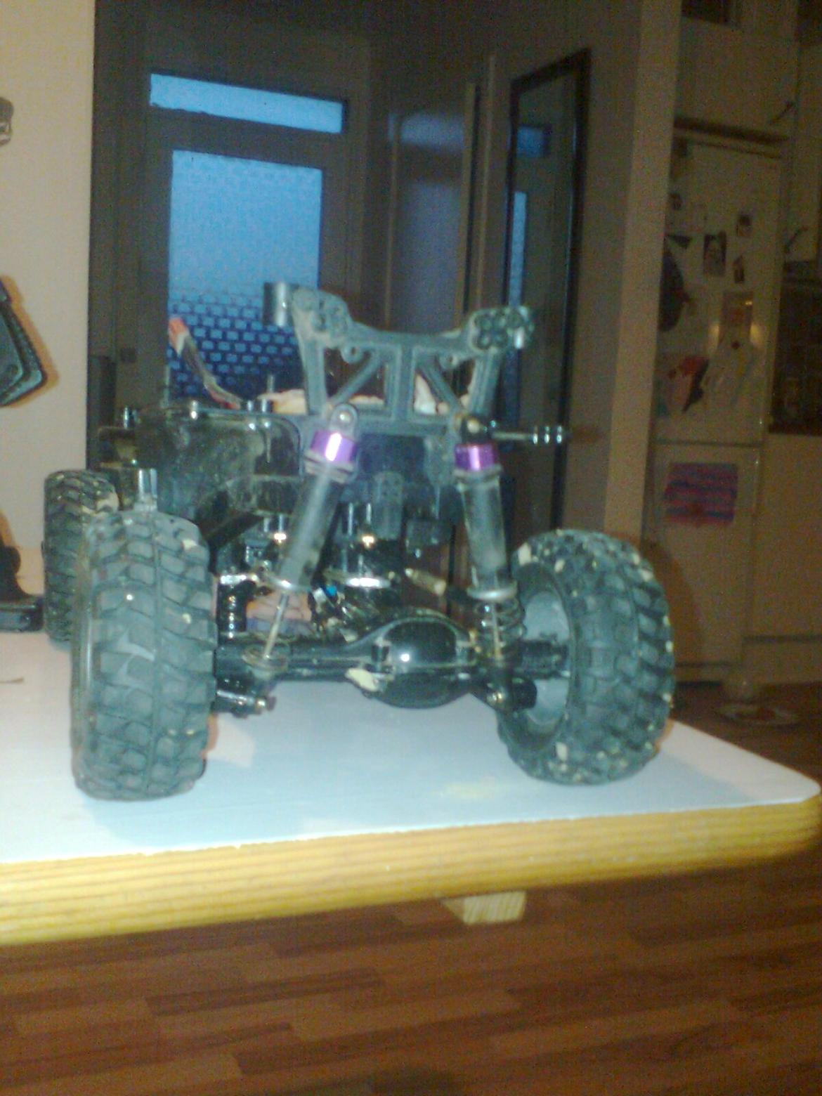 Off-Roader Tamiya CC-01 Land Rover Defender 90" - lidt eksperimenter med affjedring. billede 17