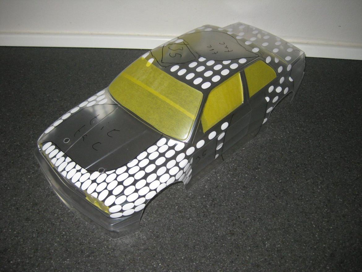 Bil Tamiya tb evolution 3 bmw (karosseri solgt) billede 14