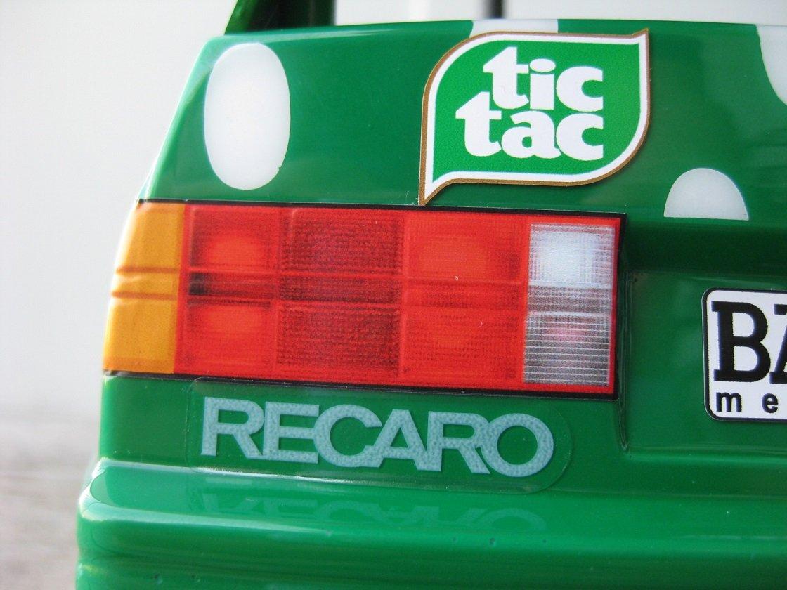 Bil Tamiya tb evolution 3 bmw (karosseri solgt) billede 9