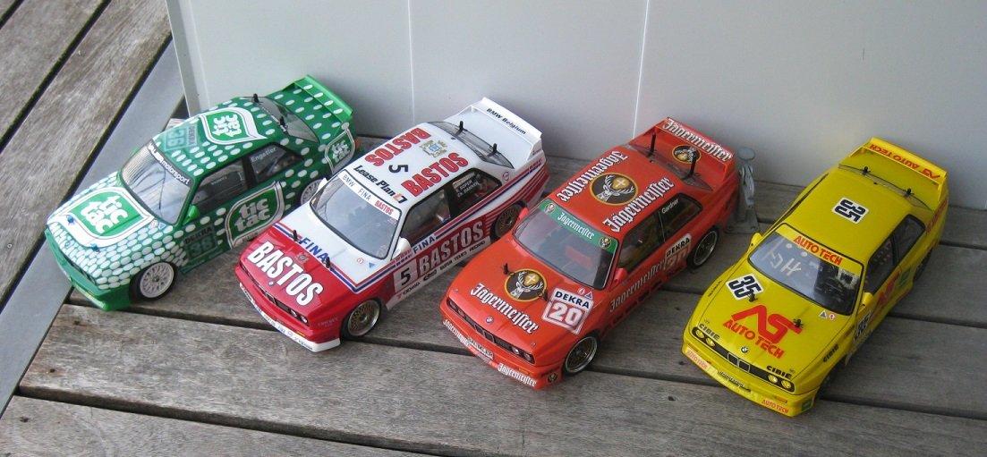 Bil Tamiya tb evolution 3 bmw (karosseri solgt) billede 15