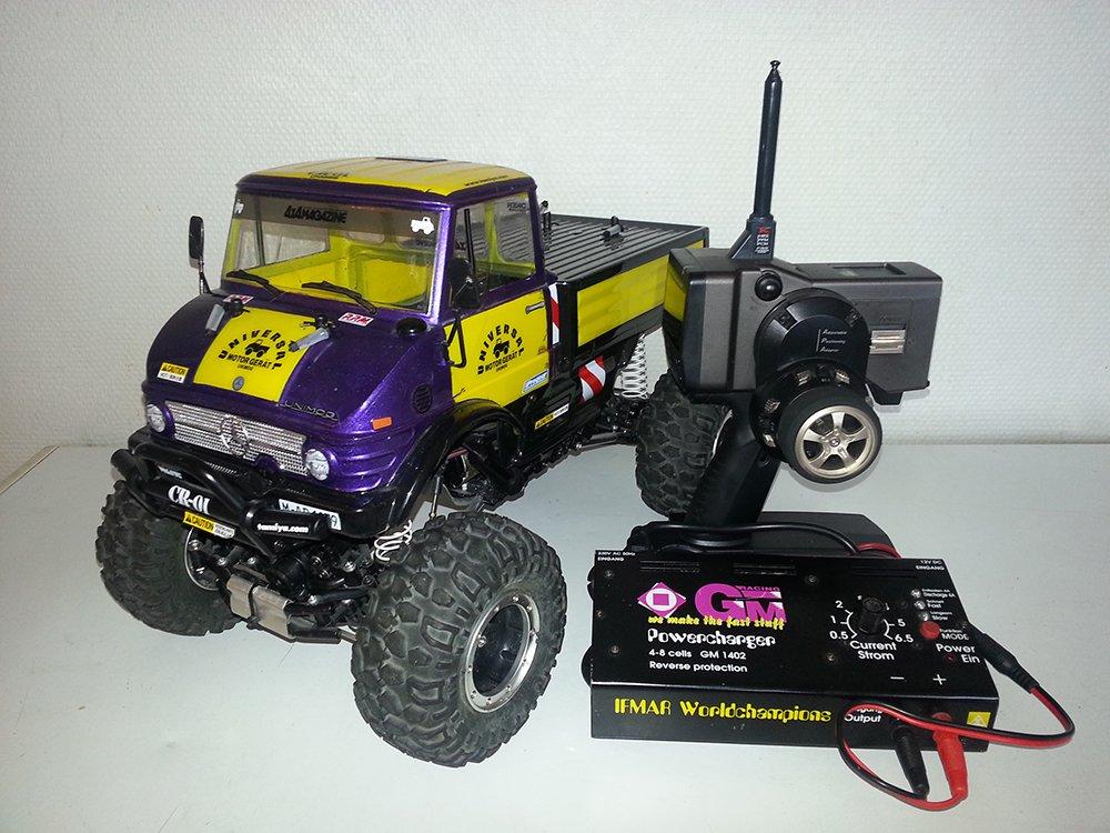 Off-Roader TAMIYA UNIMOG 4X4 CR-01 billede 1