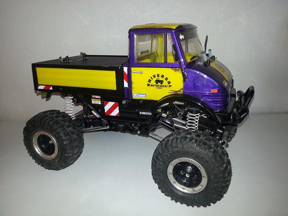 Off-Roader TAMIYA UNIMOG 4X4 CR-01 billede 2