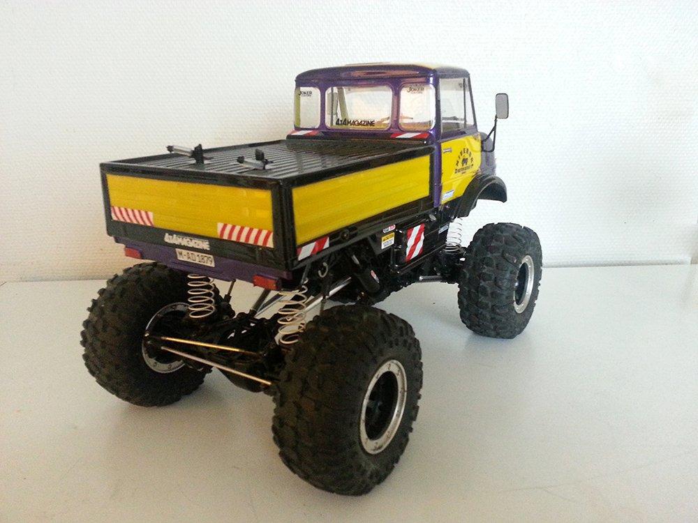 Off-Roader TAMIYA UNIMOG 4X4 CR-01 billede 3