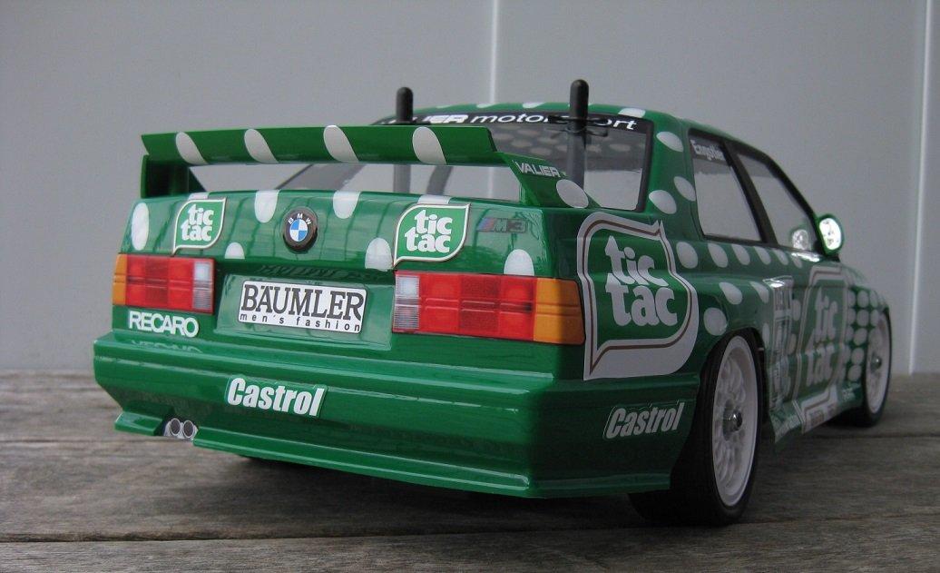 Bil Tamiya tb evolution 3 bmw (karosseri solgt) billede 8