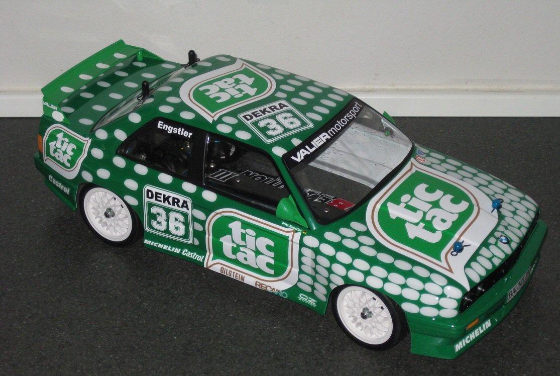 Bil Tamiya tb evolution 3 bmw (karosseri solgt) billede 7