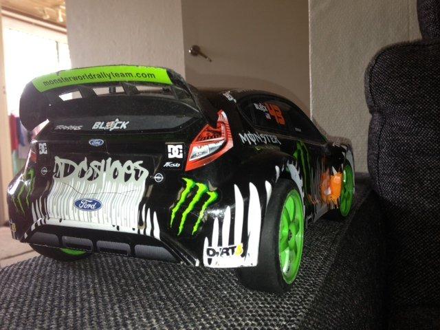 Bil Ken block Gymkhana Fiesta billede 6