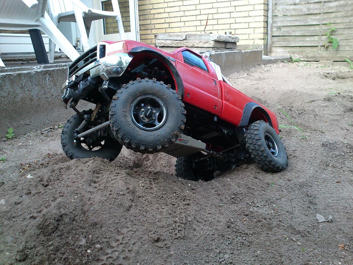 Off-Roader Tamiya Ford F-350 High-Lift(solgt) billede 8