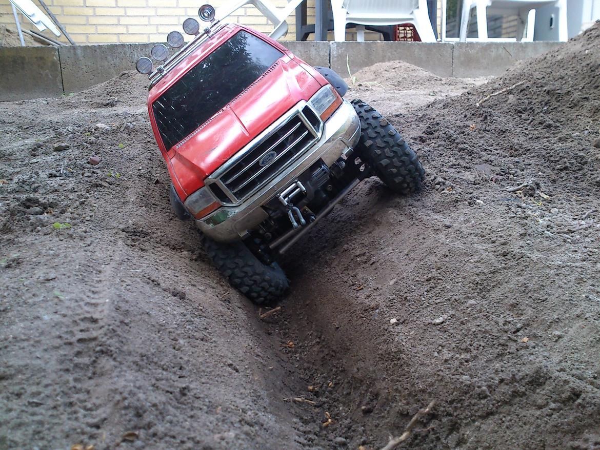 Off-Roader Tamiya Ford F-350 High-Lift(solgt) billede 9