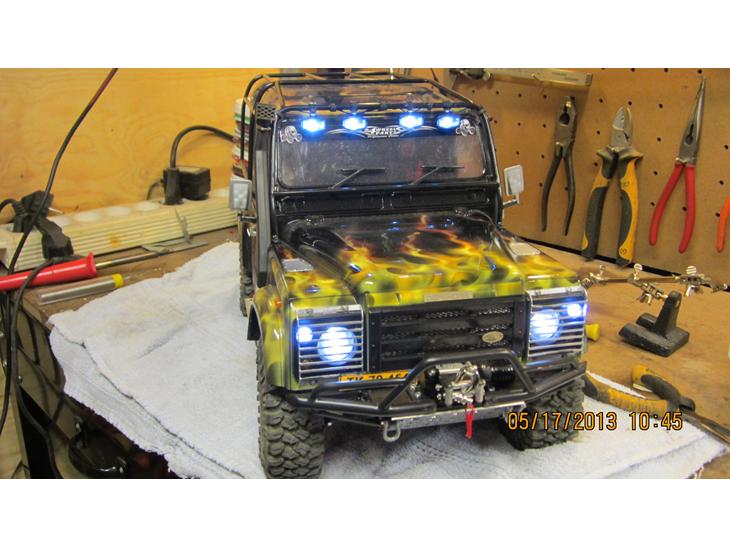 Off-Roader Land Rover D90" Brad billede 1