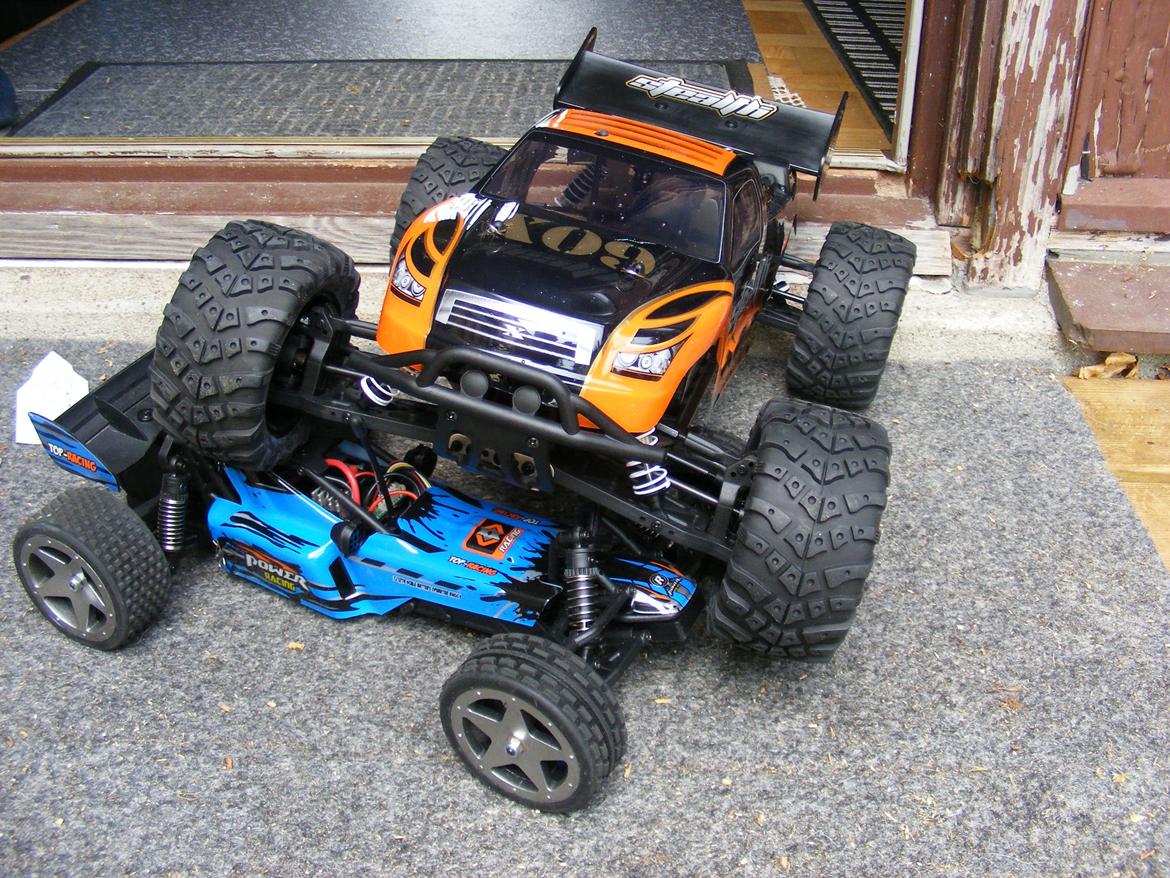 Off-Roader Stealth X09 Truggy 2.4 GHz Brushless billede 10