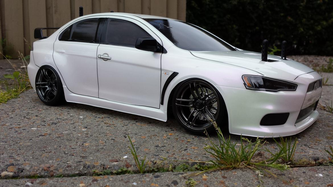 Bil TA-06 Pro Mitsubishi Lancer EVO X billede 3