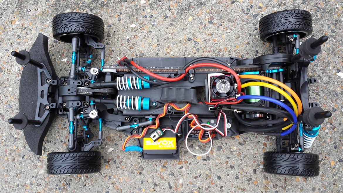 Bil TA-06 Pro Mitsubishi Lancer EVO X billede 18