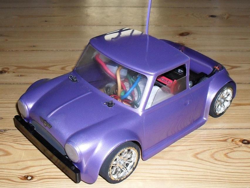 Bil 1/10 legend car (1/12 mardave v12rs) - en anden karros jeg har til den billede 12