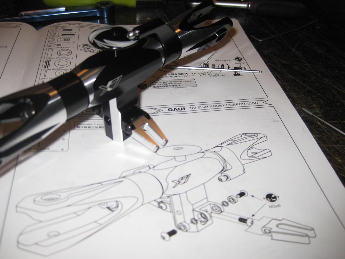 Helikopter Gaui X7 premium Edition(solgt) billede 20