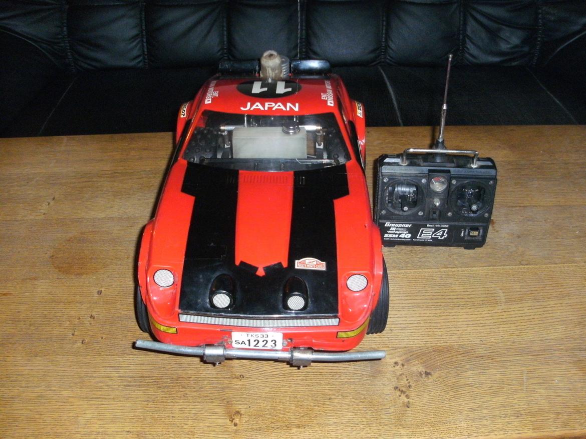 Bil graupner/kyosho datsun fairlady 240z gas buggy - graupner/kyosho datsun fairlady 240z  billede 1