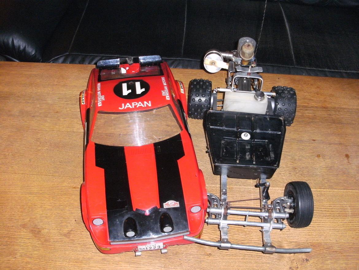 Bil graupner/kyosho datsun fairlady 240z gas buggy - graupner/kyosho datsun fairlady 240z  billede 7