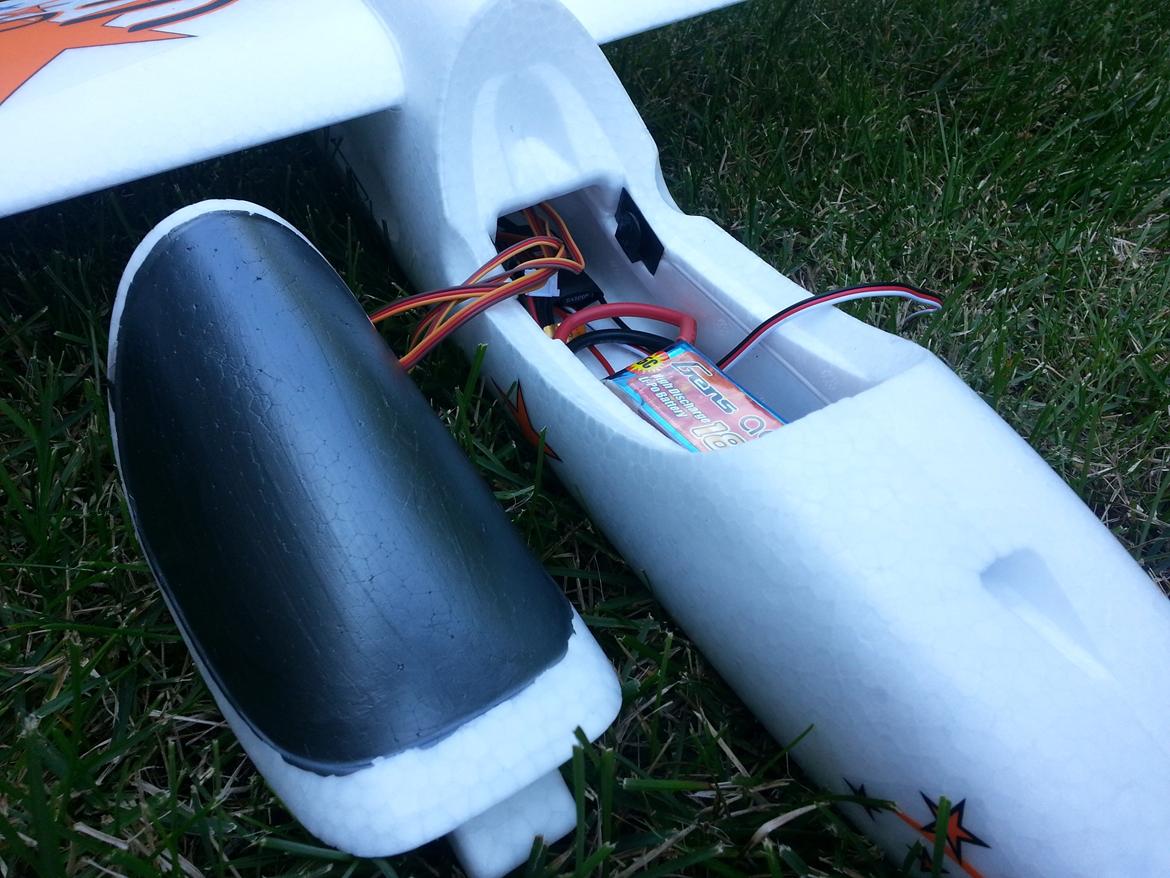 Fly Multiplex Easy-Star II - Cockpittet. billede 6