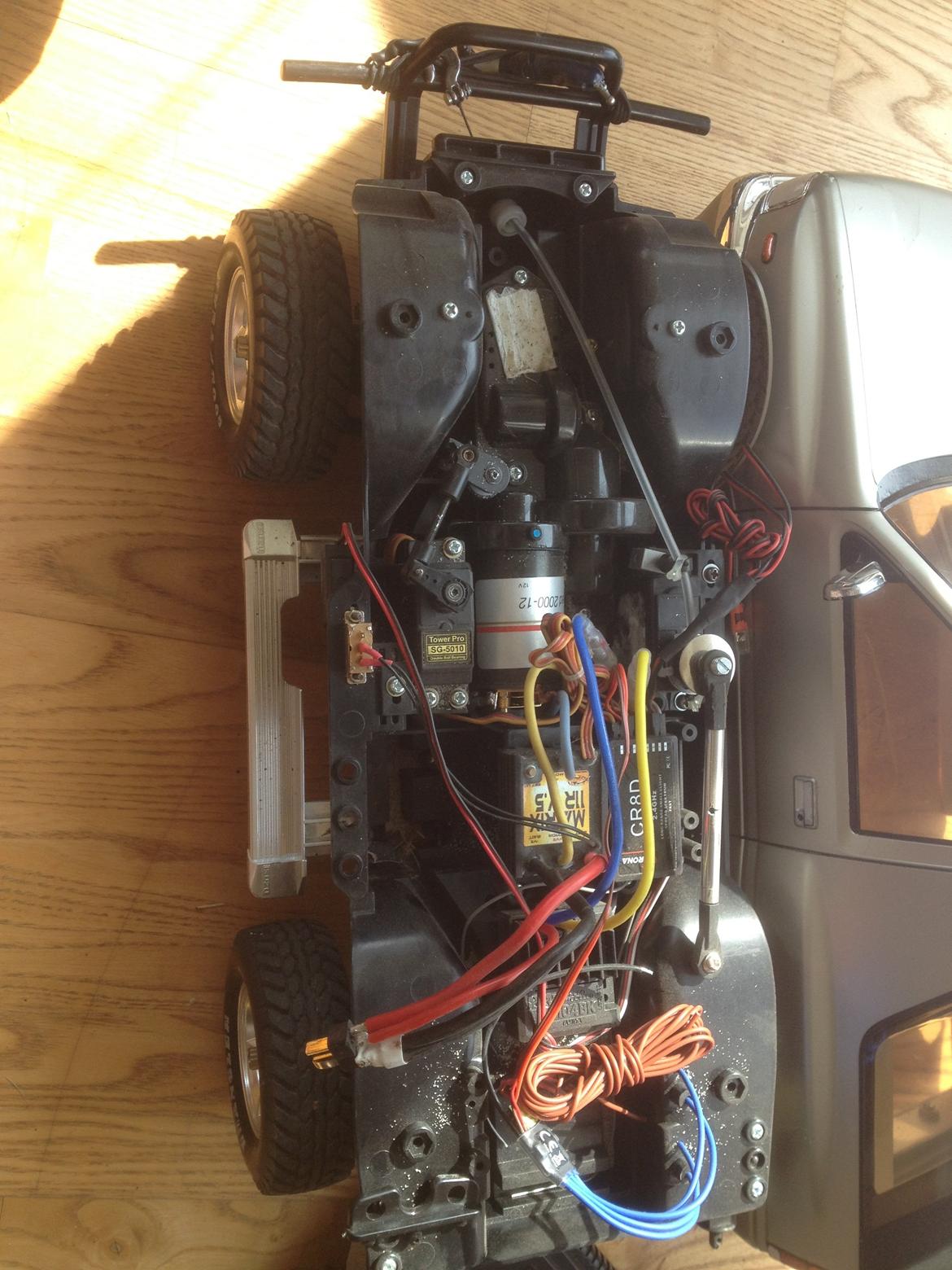 Bil Tamiya Isuzu Mu Type X #58166 billede 4