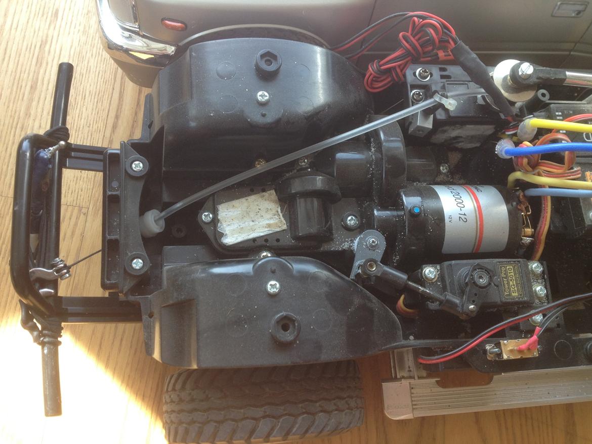 Bil Tamiya Isuzu Mu Type X #58166 billede 8