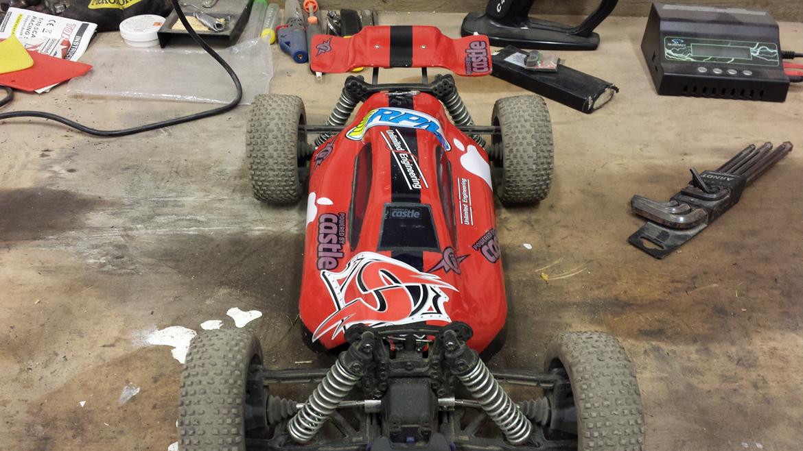 Bil HBX Rocket Buggy Glasfiber Edition/Brushless 11.1V billede 16