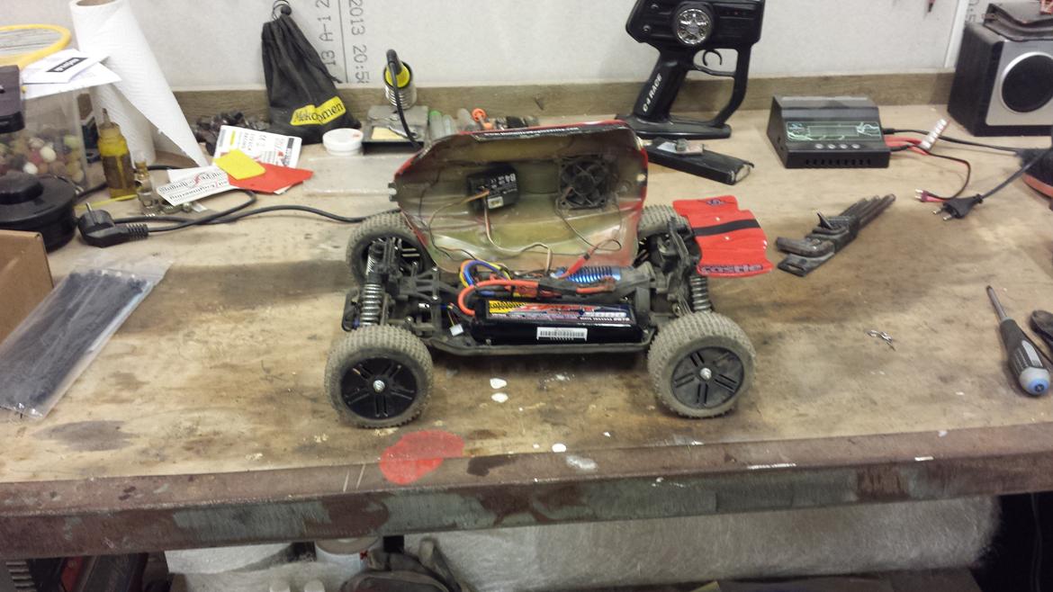 Bil HBX Rocket Buggy Glasfiber Edition/Brushless 11.1V billede 21