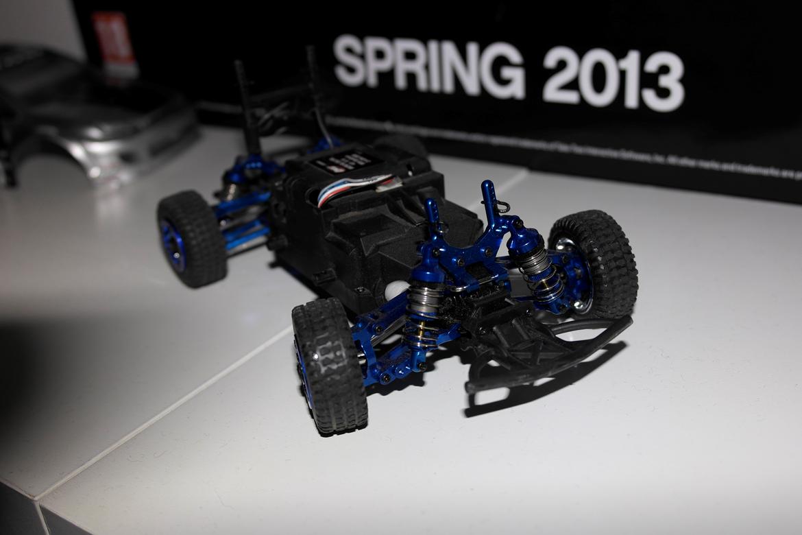 Bil Team Losi Micro Rally Brushless - Alu Alu, puha det kostede en bondegård  billede 18