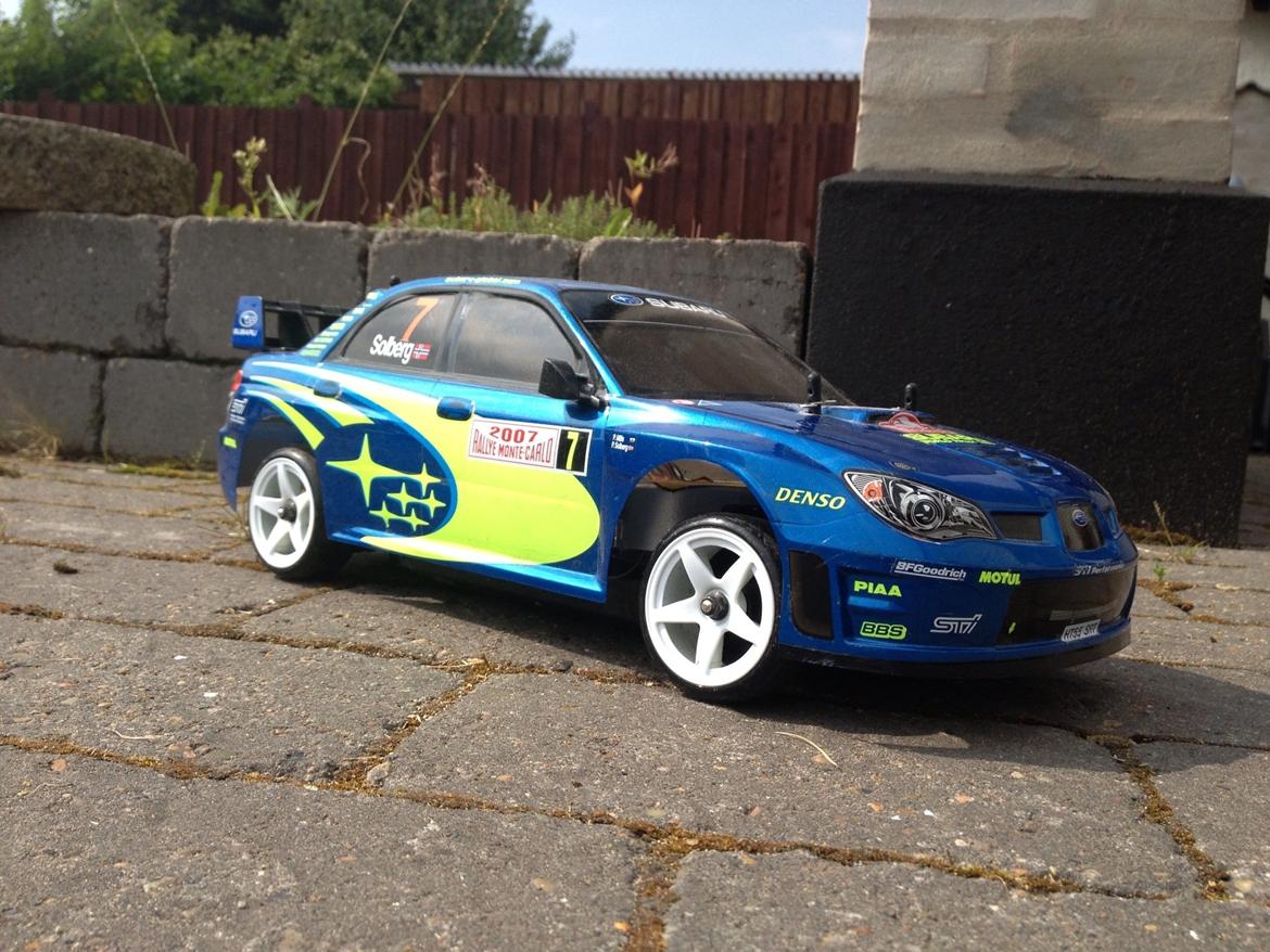 Bil Tamiya TB-01 Subaru Rally billede 3