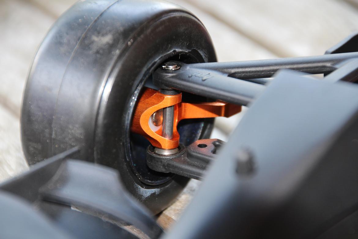 Bil HPI Formula Ten - orange alu knuckles billede 16