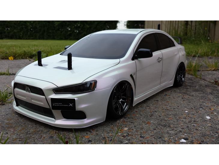 Bil TA-06 Pro Mitsubishi Lancer EVO X billede 1