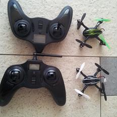 Multirotor hubsan x4 v2 led