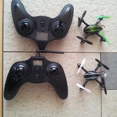 Multirotor hubsan x4 v2 led