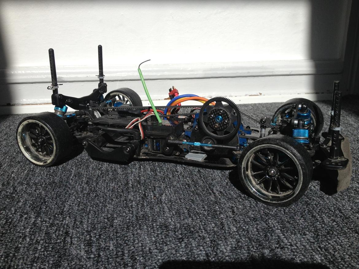 Bil Tamiya TA 05 Fijon MDF Drift convertion billede 5