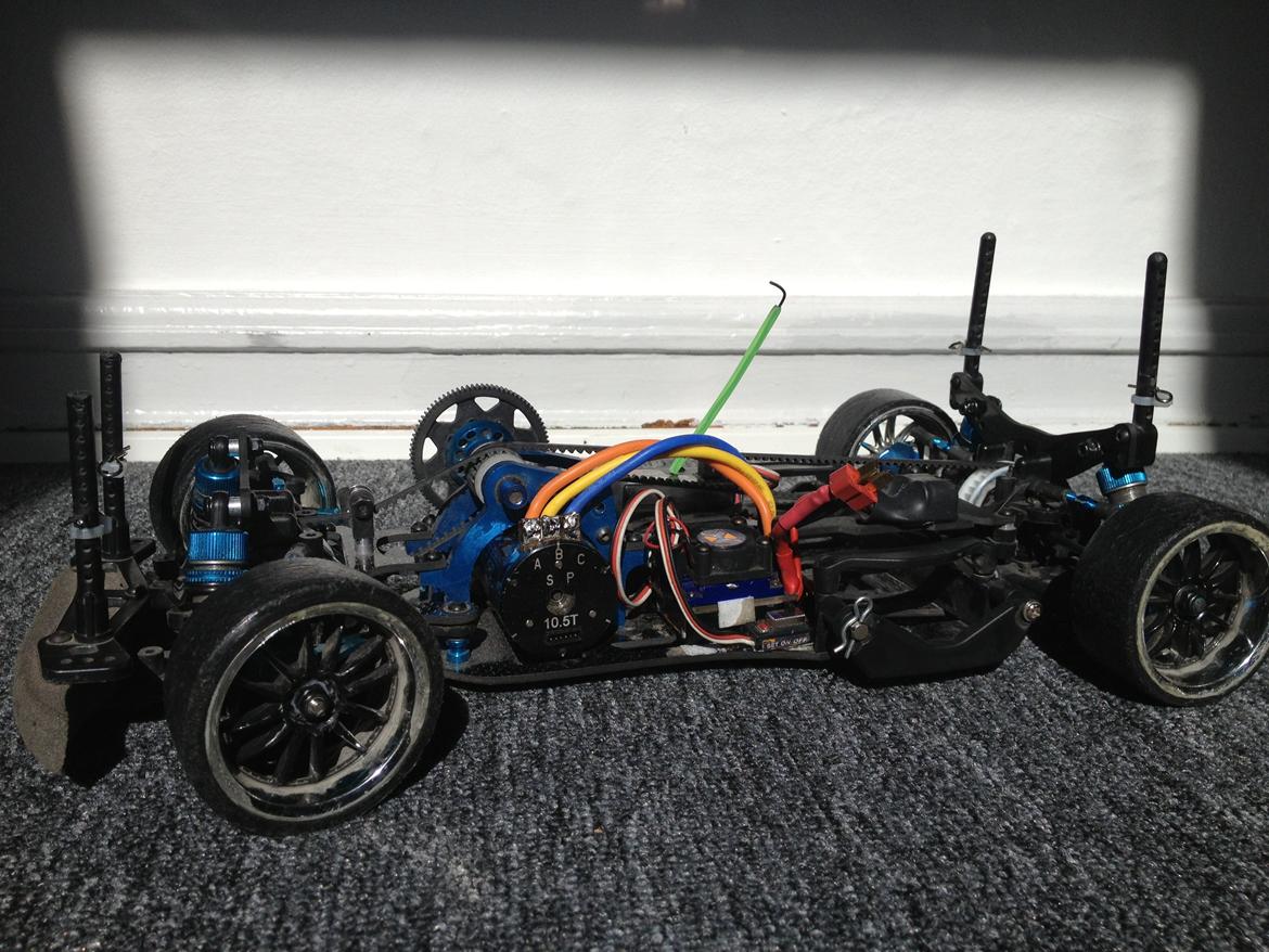 Bil Tamiya TA 05 Fijon MDF Drift convertion billede 6