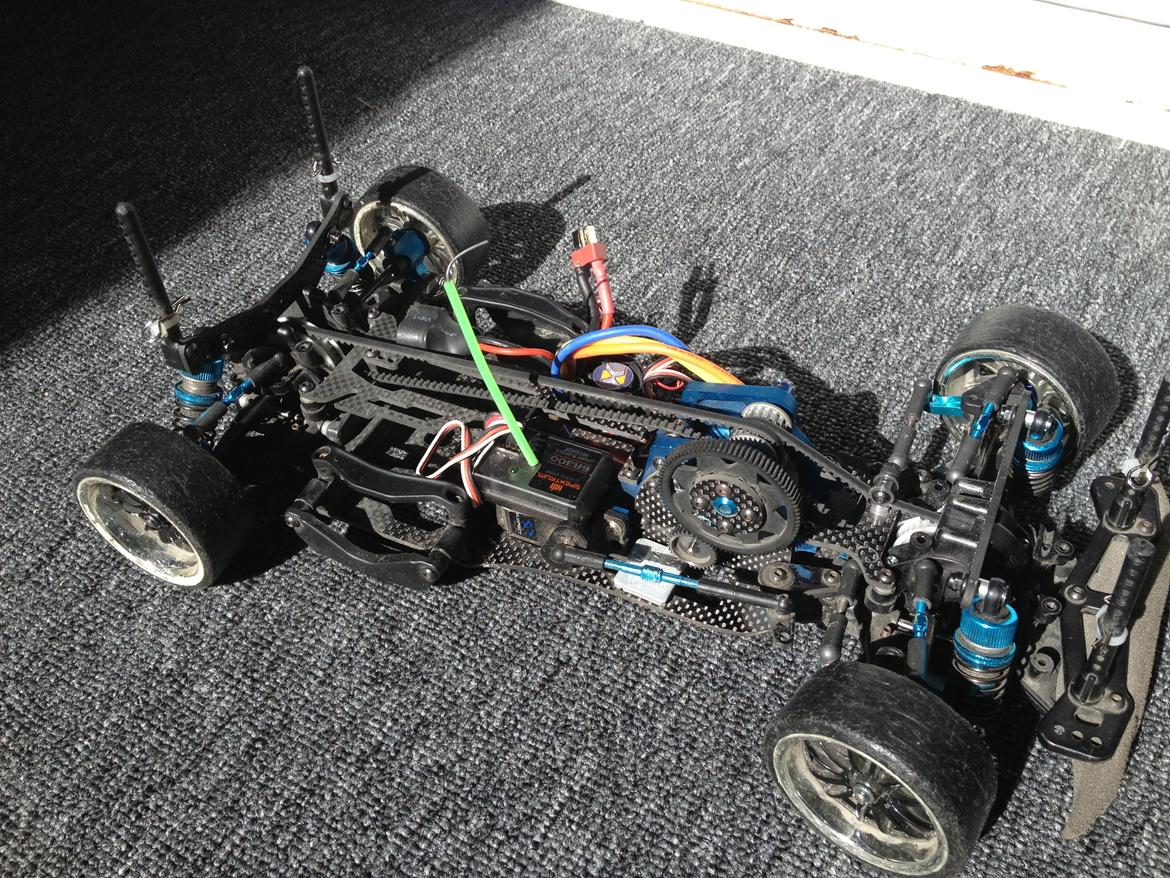 Bil Tamiya TA 05 Fijon MDF Drift convertion billede 7