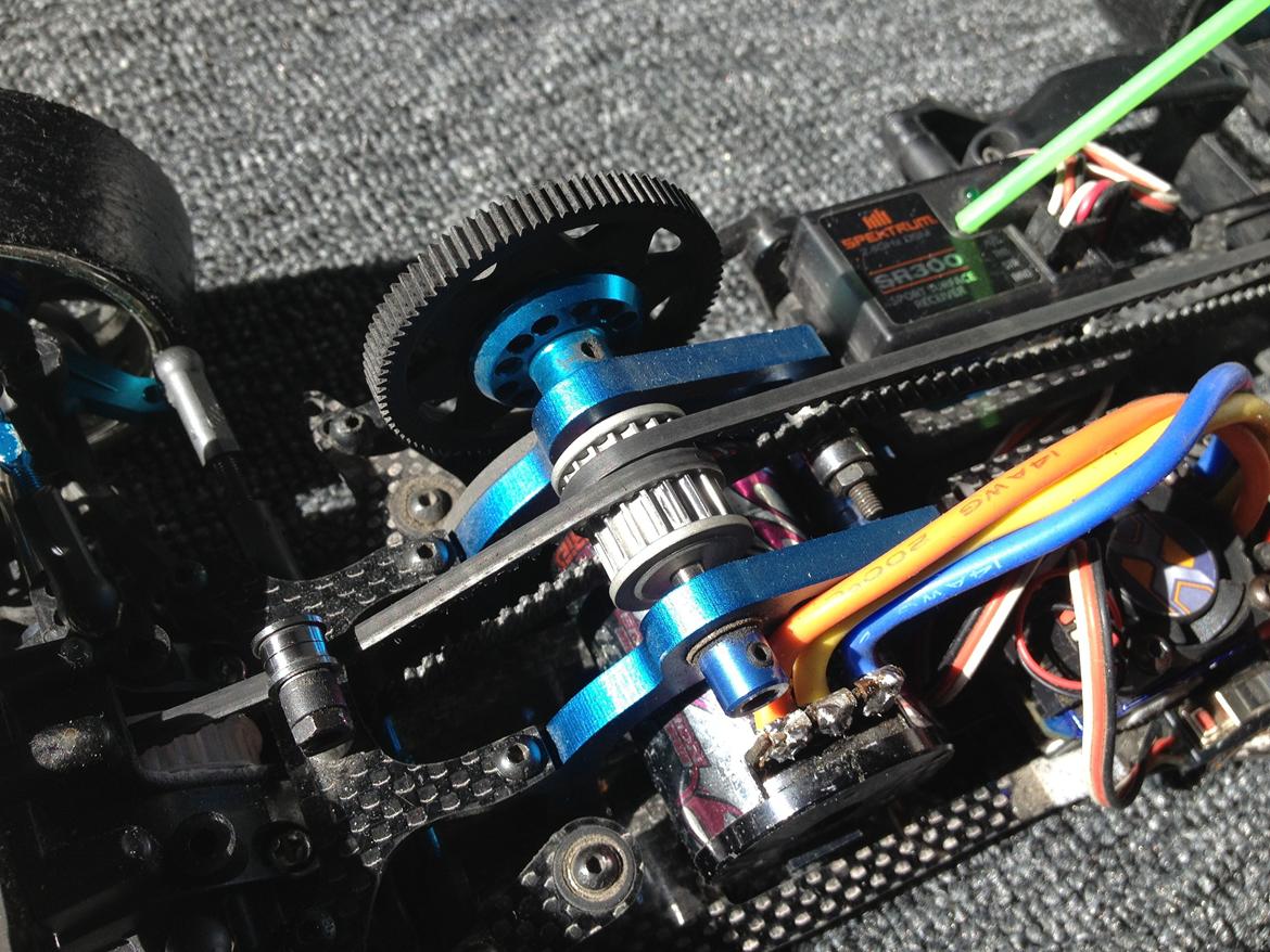 Bil Tamiya TA 05 Fijon MDF Drift convertion billede 9