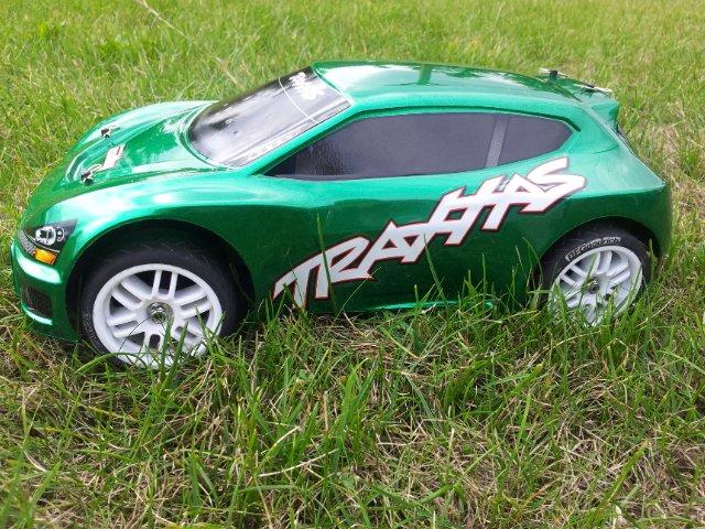 Bil Traxxas Rally Vxl 1/16 "SOLGT" billede 9