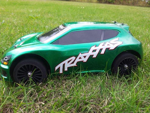 Bil Traxxas Rally Vxl 1/16 "SOLGT" billede 10