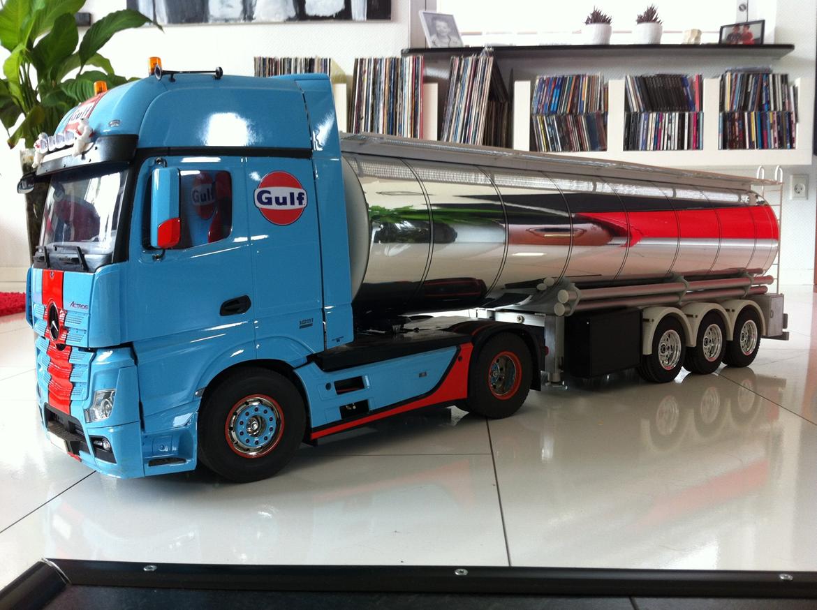 Lastbiler Tamiya Mercedes Actros Gigaspace 1851 billede 19